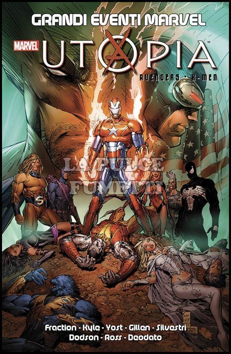 GRANDI EVENTI MARVEL - UTOPIA - AVENGERS - X-MEN - 1A RISTAMPA